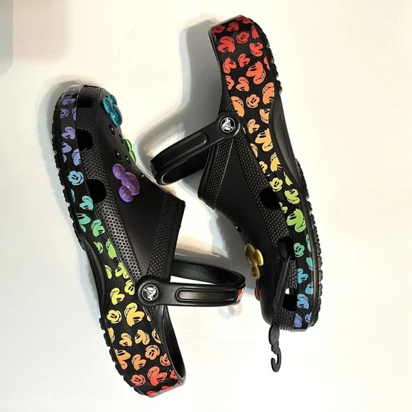 Crocs x Disney Rainbow Pride Celebration Mickey Mouse Clog 207755-0C4 Size 13 - Picture 3 of 9